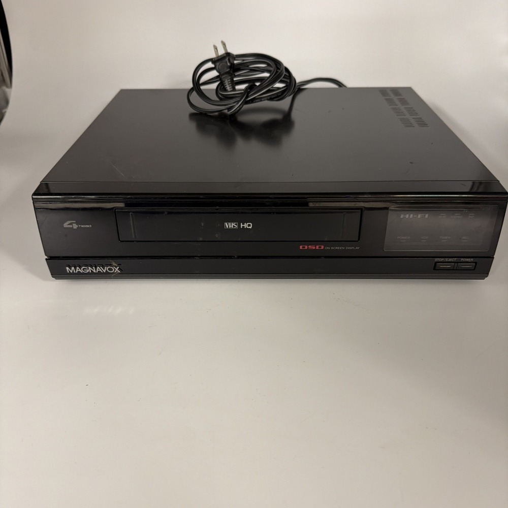 vintage Magnavox VR9860AT02 video cassette